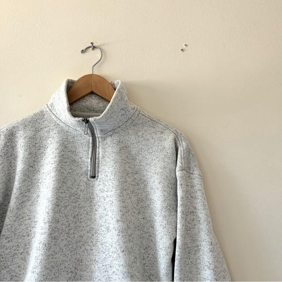 Thread & Supply | 1/4 Zip-Up Ultra-Soft Sweater - Picture 3 of 3